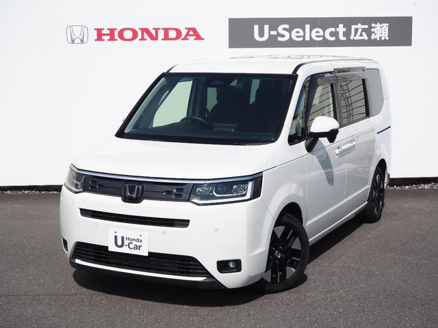 ステップワゴン(ホンダ) エアー　ホンダセンシング　純正９ＩＮナビ　フルセグ　Ｒカメラ　２．０ＥＴＣ　Ｆドラレコ　障害物センサー　ＬＥＤライト　アルミホイール　両側Ｐスライドドア　ホンダコネクト　当社業務車　ＴＵＲＢＯ　イモビ　記録簿 中古車画像