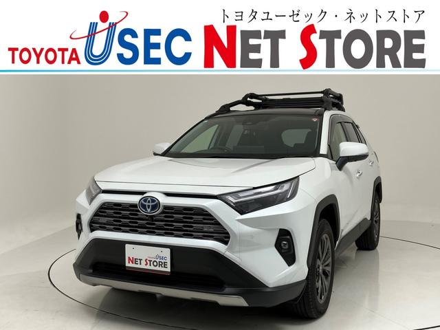 トヨタ ＲＡＶ４ ハイブリッドＧ　トヨタセーフティーセンス　純正ナビ　ＩＣＳ　レーダークルコン　ムーンルーフ　ＥＴＣ２．０　ＨＤＭＩ接続　ブラインドスポットモニター　パノラミックビューモニター　シートエアコン　ブルートゥース接続可能