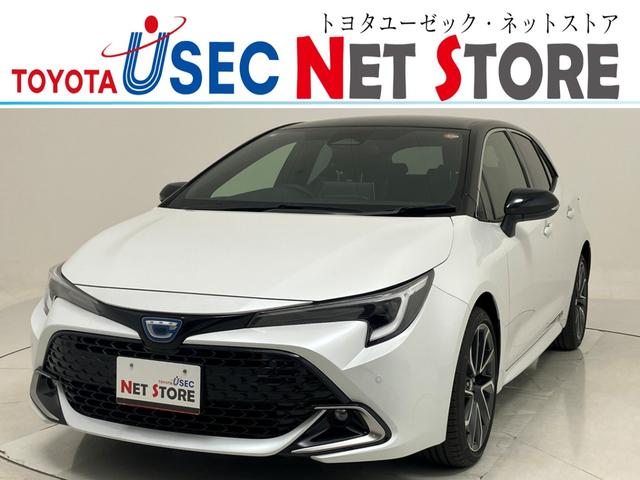 カローラスポーツ(トヨタ) ハイブリッドＧ　Ｚ　雹害車　トヨタセーフティセンス　レーダークルコン　ブラインドスポットモニター　ディスプレイオーディオナビ　ＬＥＤヘッドライト　ＥＴＣ２．０　バックモニター　シートヒーター　ヘッドアップディスプレイ 中古車画像