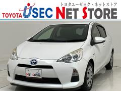 アクア G 純正メモリーナビ フルセグTV CD&DVD再生 Bluetooth接続 バックモニター スマートキー ETC オートエアコン 1年間走行距離無制限保証 中古車画像