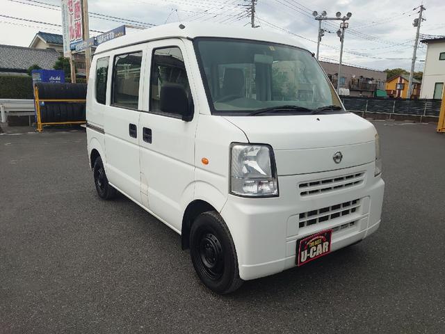 日産 ＮＶ１００クリッパーバン ＤＸ　１０万キロエンジン交換済　保証書有り　１６３０００　キロベルト２本プラグ３本交換済