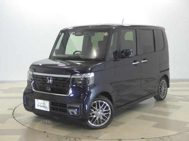 Ｎ－ＢＯＸカスタム ターボ　禁煙／ワンオーナー／コネクテッド／サポカー／純正９インチコネクトナビ＆リヤカメラ／左右シートヒーター／フルセグ／ＣＤ／ＤＶＤ／Ｂｌｕｅｔｏｏｔｈ／ＥＴＣ２．０　イモビライザー　１オナ　衝突被害軽減（1枚目）