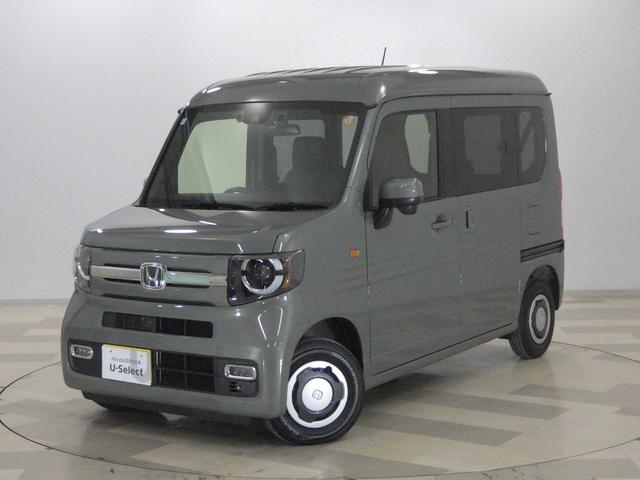 N-VAN ファン 禁煙/元デモカー試乗車/車中泊/8インチインターナビ&リヤカメラ/スマホ連動前後ドラレコ/フルセグ/Bluetooth/USB/ETC 運転席助手席エアバッグ パワステ パーキングセンサー ABS(1枚目)