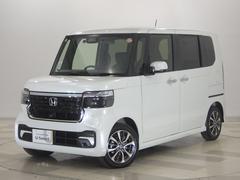 N-BOXカスタム ベースグレード 禁煙車 元デモカー CONNECT対応9インチナビ 純正ドラレコ(2カメラ) ETC リア左側パワースライドドア USB接続 CMBS Dレコ 1オーナー ベンチシート オートエアコン スマートキ 中古車画像