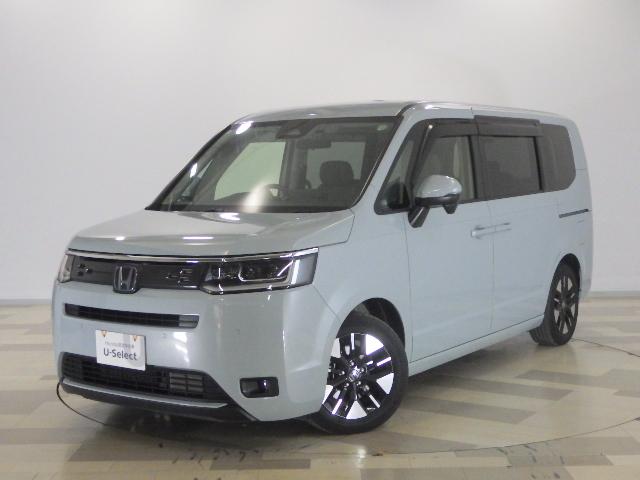 ステップワゴン(ホンダ) e:HEVエアー 禁煙車/11.4インチナビ/リア席モニター/ドラレコ/ETC/LEDヘッドライト 前後誤発進抑制 パワーステアリング 両側Pスライドドア 助手席エアバッグ 1オ−ナ− USB接続 LEDヘッドランプ 中古車画像
