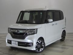 N-BOXカスタム G・Lターボホンダセンシング 禁煙車 フルセ 両側PWスライドドア Bモニタ Iストップ セキュリティー USB接続 クルーズコントロール ナビTV キーレスエントリー VSA ベンチS LEDランプ 助手席エアバック PW PS 中古車画像