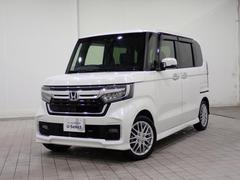 ホンダ　Ｎ−ＢＯＸカスタム　Ｌターボ　運転席エアバック　ワンオ−ナ−　ＤＶＤ再生可