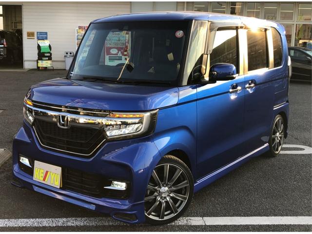 ホンダ ｎ ｂｏｘカスタム ｇ ｌターボホンダセンシング 無限エアロ ｌｅｏｎｉｓ１６インチａｗ ｔｅｉｎローダウンサス 両側自動スライド ８型ナビ フルセグ 169 9万円 平成30年 18年 千葉県 中古車 価格 Com