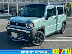 スズキ　ハスラー　タフワイルドターボ　【４ＷＤ】【届け出済未使用車】　スズキセーフティーサポート　全方位カメラ付き純正９インチナビ