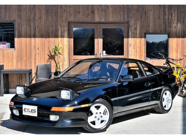 トヨタ ＭＲ２ ＧＴ　Ｔバールーフ　フジツボレガリスＲ新品マフラー　ＭＯＭＯコルセ３５０ｍｍステアリング　ＢＬＩＴＺスーパーサウンドブローオフ　ＧＲｅｄｄｙ８０パイ機械式ブースト計（当時物）　ＦＥＴターボタイマー