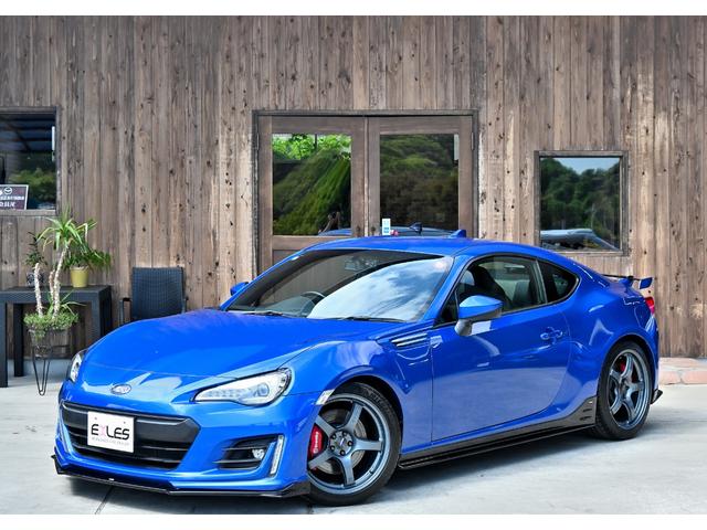 スバル ＢＲＺ ＧＴ　ブレンボキャリパー＆ＳＴＩエアロ　ＢＬＴＺDampers＆ＲＡＹＳグラムライツ５７ＣＲ１８アルミ　アルカンターラハーフレザー＆シートヒーター