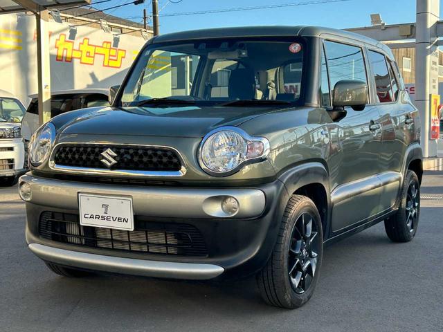 クロスビー(スズキ) ハイブリッドＭＶ　ユーザー買取車／禁煙／３６０度カメラ／ヒルディセントコントロール／純正ナビ／レーンキープアシスト／衝突軽減ブレーキ／横滑り防止／リアパーキングセンサー／シートヒーター／純正１６インチアルミ 中古車画像