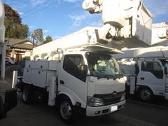 デュトロ  高所作業車 愛知車両製 SH15B 低騒音サブエンジン付 電工仕様バケット昇降 バケットライナ新品 中古車画像