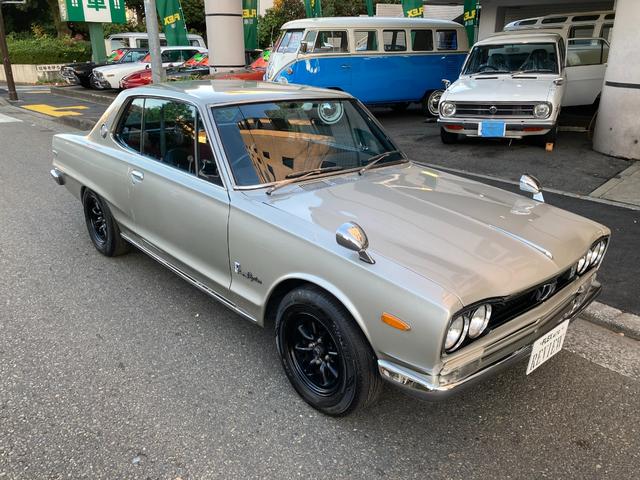 好印象のハコスカＨＴ！！まさかのオートマ車！！Ｌ２０ ＳＵツイン！！基本ノーマル！クーラー！前後バンパー新品！！内外装美車！！