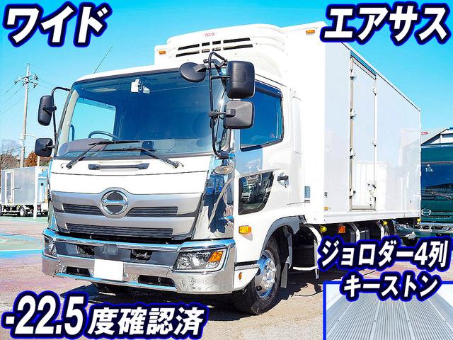 ヒノレンジャー(国産車その他) 格納ゲート付　エアサス　ワイド　ジョロダー４列　キーストン　低温設定　サイド扉付 中古車画像