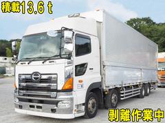プロフィア  ハイルーフ 積載13.6トン メッキ付 ハイルーフ 4軸低床 アルミウイング 中古車画像
