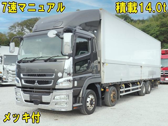 ＱＰＧ－ＦＳ６４ＶＺ　パネルウィング ７速マニュアル　積載１４．０トン　メッキ付　４軸低床