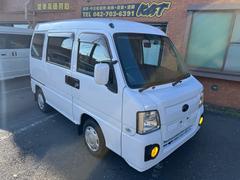 サンバーバン ディアス スーパーチャージャー 5速MT 切替式4WD ナビTV ドラレコETC 中古車画像