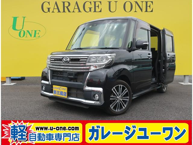 ダイハツ タント カスタムＲＳ　トップエディションＳＡＩＩ　ターボ　純正８インチナビ