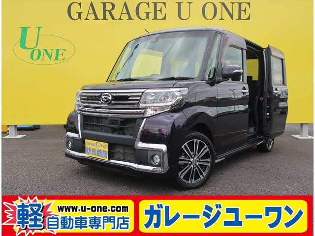 ダイハツ タント カスタムＲＳ　トップエディションＳＡＩＩ　ターボ　純正ナビ