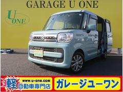 スペーシア ハイブリッドX 純正ナビ フルセグ Bluetooth 前後ドライブレコーダー ETC 衝突軽減ブレーキ 両側パワースライド シートヒーター Sエネチャージ アイドリングストップ スマートキー 中古車画像