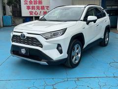 RAV4 ハイブリッドG 4WD フルセグメモリーナビ バックカメラ ドライブレコーダー ETC 電動パーキングブレーキ パワーバックドア 衝突被害軽減ブレーキ ステアリングシートヒーター LEDヘッドライト フォグランプ 中古車画像