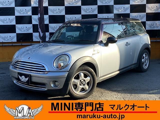 ＭＩＮＩ クーパー　クラブマン　キーレス　プッシュスタート　パドルシフト　純正アルミホイール　ＥＴＣ　ＡＵＸ　フォグランプ　観音開きバックドア　ブラックルーフ