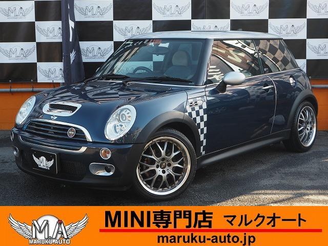 MINI 3 DOOR（ミニ）クーパーＳ　チェックメイト　６速マニュアル　キーレス　シルバールーフ　キセノン　フォグランプ　純正ＢＢＳアルミ　センター出しマフラー 中古車画像