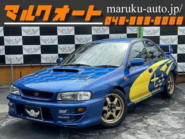 スバル インプレッサ ＷＲＸタイプＲＡ　ＳＴｉバージョンＶＩ　ルーフベンチレーター　ＤＣＣＤ　ブリッド　フルバケットシート　ＯＭＰステアリング　大森ブースト計　車高調　インタークーラーウォータースプレー　純正アルミホイール