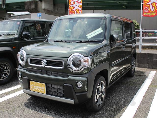 スズキ ハスラーハイブリッドｘ 届出済未使用車 フロントカメラ サイドカメラ バックカメラの中古車 車体価格144 8万円 令和2 年式 走行15キロ 車体色クールカーキパールメタリック 千葉県茂原市腰当５２６ １ サンアイク 届出済軽未使用車専門店 新茂原店の在庫