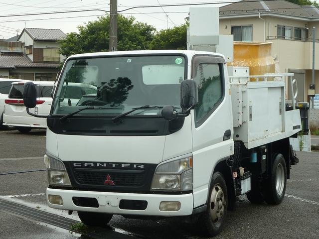 キャンター 　高所作業車　車両総重量４９９０ｋｇ　５ＭＴ　フル装備　　ＥＴＣ　バックカメラ　左電格ミラー