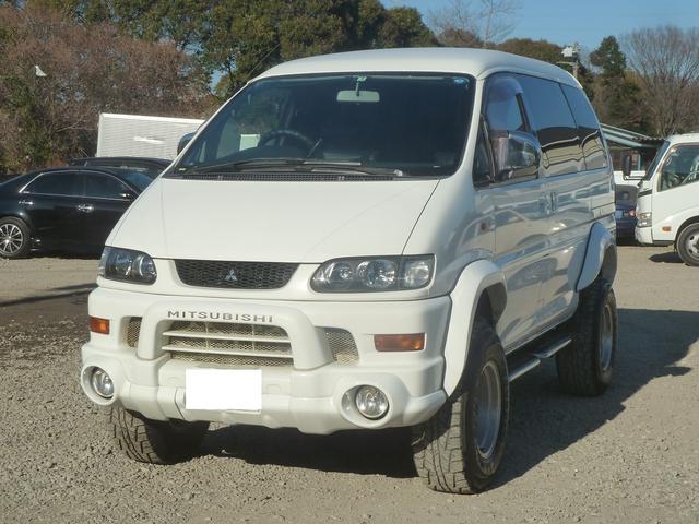 シャモニーＨＲ　４ＷＤ　ハイルーフ　リフトアップ　本革調シートカバー　車外１６インチＡＷ　ワイドタイヤ　タイミングベルト交換済み