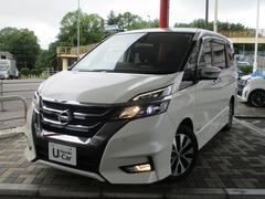 日産　セレナ　ハイウェイスター　ワンオーナーナビリア席モニター両側電動スライドドアアラウンドビューモニターＢｌｕｅｔｏｏｔｈオーディオハンズフリースライドフルセグＣＤＳＤ　ＤＶＤ再生機能　禁煙