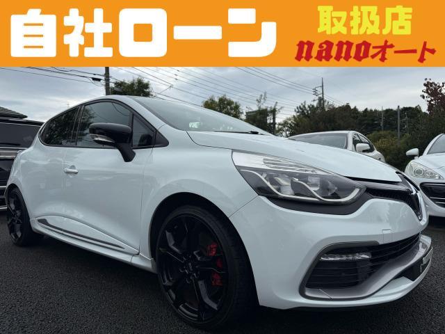 ルーテシア(ルノー) ルノー・スポール　シャシー　カップ　自社　ローン可　ワンオーナー　ターボ　ＲＳボタン　パドルシフト　ナビ　ＴＶ 中古車画像