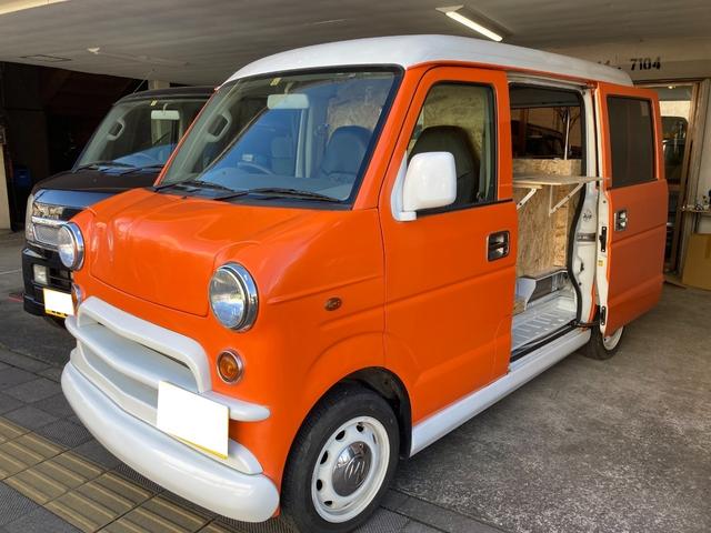 エブリイ(スズキ) ＰＡ　シェビーバン仕様　キッチンカー　ケータリングカー　移動販売車　新規内装製作　新品ステンレスダブルシンク 中古車画像