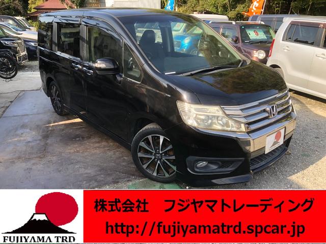 ステップワゴンスパーダ Z クールスピリット インターナビ セレクション TV ナビ DVD CD ETC 両側電動スライドドア Bカメラ スマートキー Bluetooth(1枚目)