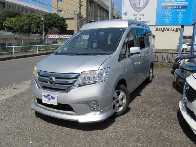 ２０Ｓ　ポップアップルーフ　キャンピングカー　日産ピースフィールドクラフト　バックカメラ　ナビ　フルセグＴＶ