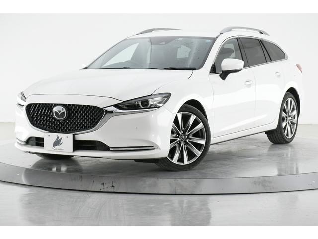 ＭＡＺＤＡ６ワゴン ＸＤ　Ｌパッケージ　Ｄターボ／茶革／マツコネ／３６０度ビュー／衝突軽減／車線逸脱／ＡＴ誤発進／追従クルコン／パドルシフト／ＤＶＤ／Ｆセグ／ＢＴ／ＵＳＢ／ＥＴＣ／シートエアコン／ステアリングヒーター／ＬＥＤ／ｉ－ｓｔｏｐ