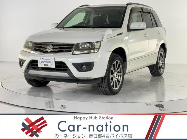 エスクード(スズキ) クロスアドベンチャー　４ＷＤ　ＥＴＣ　オートクルーズコントロール　サンルーフ　オートライト　ＨＩＤ　アルミホイール　スマートキー　電動格納ミラー　シートヒーター　ＡＴ　盗難防止システム　衝突安全ボディ　ＣＤ　ＵＳＢ　ＡＢＳ 中古車画像