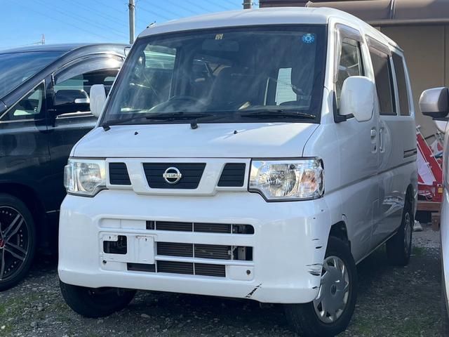 日産 ＮＶ１００クリッパーバン ＧＸ　純正デッキ／純正ホイールキャップ／オートマチック／エアコン／パワーステアリング／パワーウィンドウ