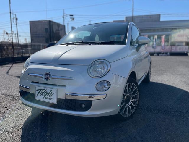 ５００Ｃ(フィアット) １．４　１６Ｖ　ラウンジ　電動ソフトトップオープン　ドラレコ　バックカメラ　ＥＴＣ 中古車画像