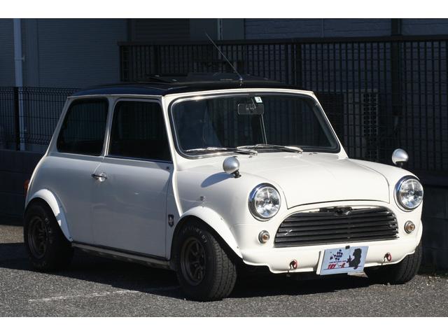 ローバー ＭＩＮＩ クーパー１．３　キャブクーパー　４ＭＴ　ＭＫ－１Ｌｏｏｋ　ワタナベ１０インチアルミ　バンパーレス　サンルーフ　センターメーター