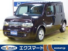 日産　キューブ　１５Ｘ　Ｖセレクション　◇ヴィンテージキャメルインテリア　◇純正ナビ