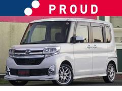 タント カスタムRS SA 1年保証付 車検令和9年3月迄 社外ナビ フルセグTV バックカメラ ETC 両側パワースライドドア 衝突軽減システム LEDヘッドライト CD・DVD再生 ターボ 社外アルミホイール スマートキー 中古車画像
