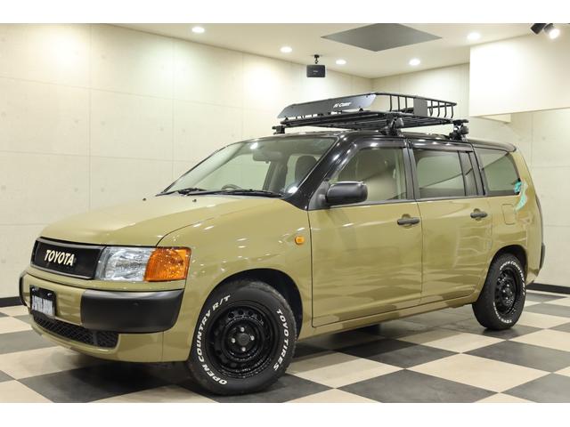 プロボックスバン(トヨタ) ＧＬ　クラシックグリル／１４インチホイール＆オフロードタイヤ／シートカバー／ナビ／バックカメラ／新品キャリア／色替車 中古車画像
