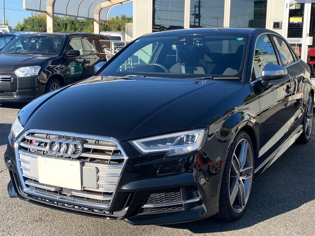 Ｓ３セダン(アウディ) ベースグレード　ワンオーナー　バックモニター　シートヒーター　パワーシート　ＬＥＤヘッドライト　ナビ　オートエアコン　スマートキー　メモリーナビ　盗難防止　衝突軽減ブレーキ　Ｂｌｕｅｔｏｏｔｈ接続 中古車画像