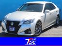 クラウンハイブリッド アスリートＳ　Ｊ－フロンティア　Ｔセーフティセンス／禁煙車／パワーシート／助手席パワーシート／プッシュスタート／ドライブレコーダー／ＥＴＣ／ハーフレザーシート／クリアランスソナー／Ｂｌｕｅｔｏｏｔｈ接続／バックカメラ（1枚目）