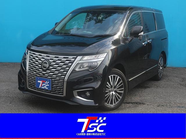 エルグランド 250ハイウェイスターS 後期型/禁煙/両側パワスラ/衝突軽減ブレーキ/レーダークルーズコントロール/クリアランスソナー/ブラインドスポットモニター/バックカメラ/Bluetooth接続/ETC/ドライブレコーダー(1枚目)