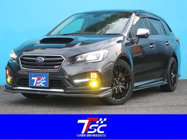 レヴォーグ(スバル) １．６ＳＴＩスポーツアイサイト　ＳＴＩエアロ（Ｆ・Ｓ・Ｒ・リアスポ）／メーカーＯＰナビ（８インチ）／ブラインドスポットモニター／オートマチックハイビーム／アダプティブクルーズ／Aftermarket１８インチＡＷ／シートモメモリー付きパワーシート 中古車画像