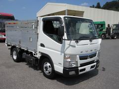 三菱ふそう　キャンター　　アルミ２重煽り平ボデー　５トン未満　全低床